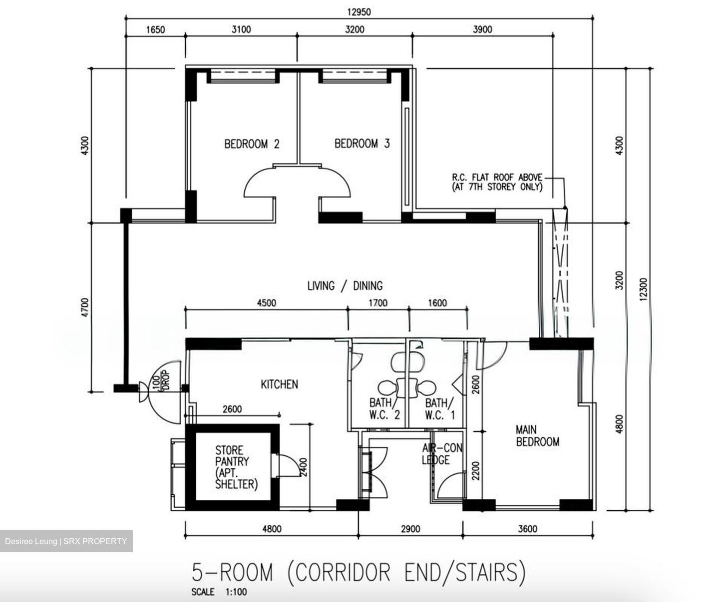 Blk 1 Pine Close (Geylang), HDB 5 Rooms #562050061